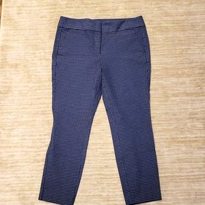 LOFT Plaid Skinny Pants - sz 6. - petite